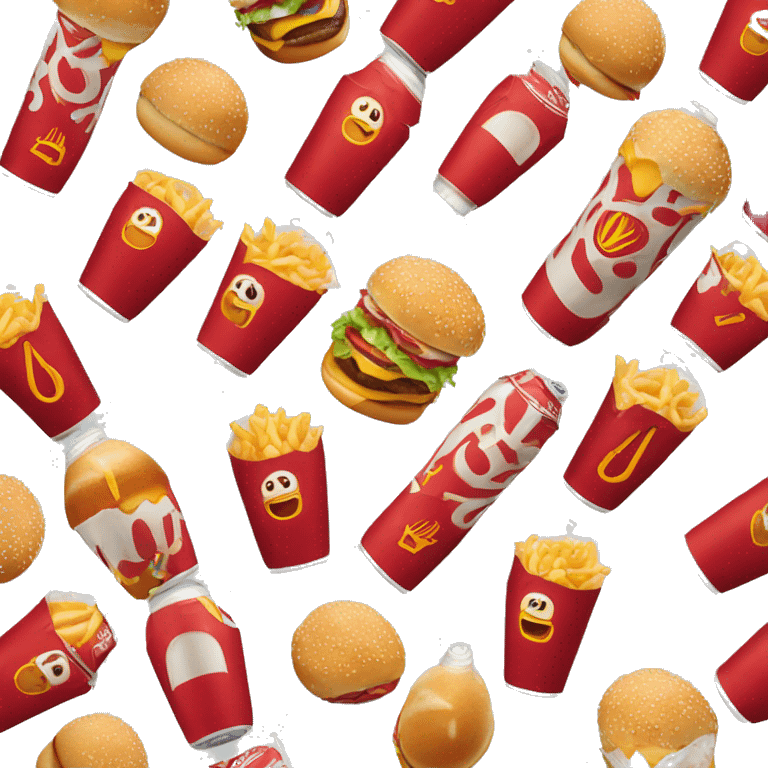 mcdonald’s large soda  emoji