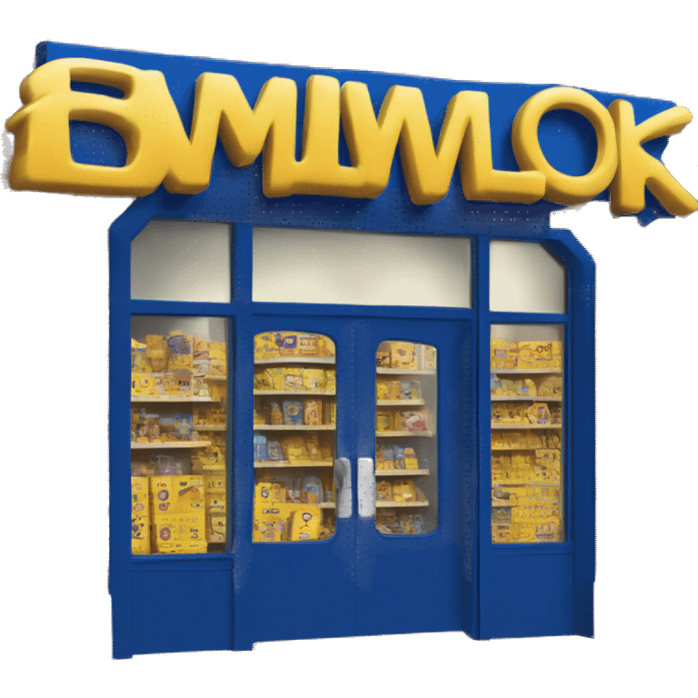 blockbuster early 2000s movie store logo emoji