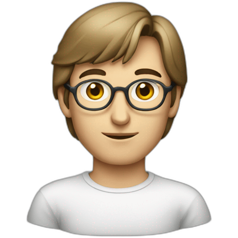 Steve jobs young emoji