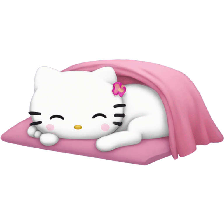 hello kitty sleeping  emoji