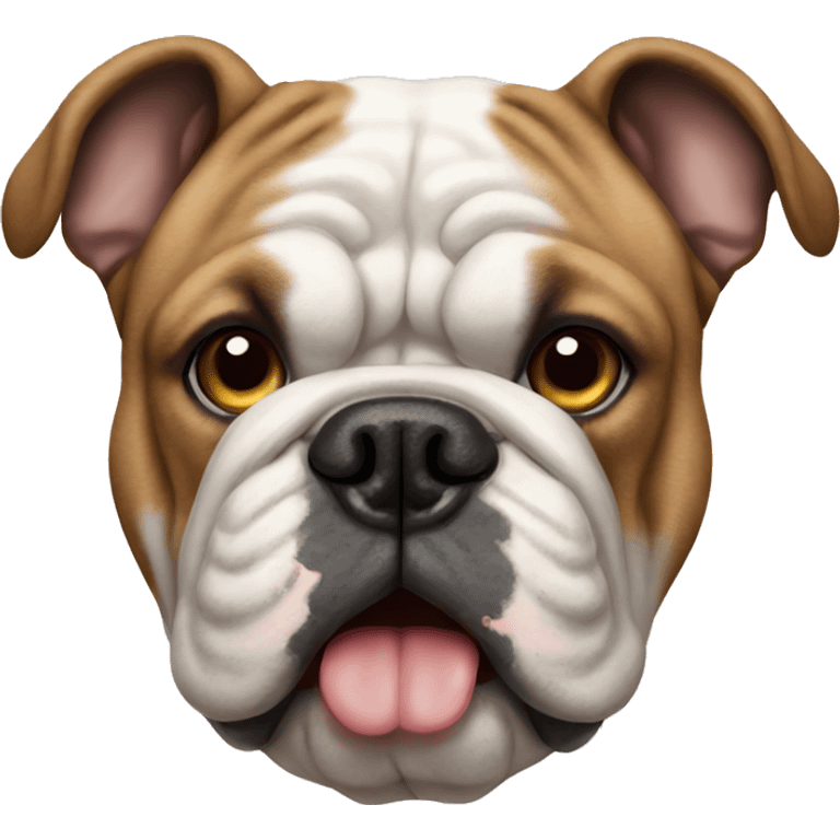 English bulldog emoji