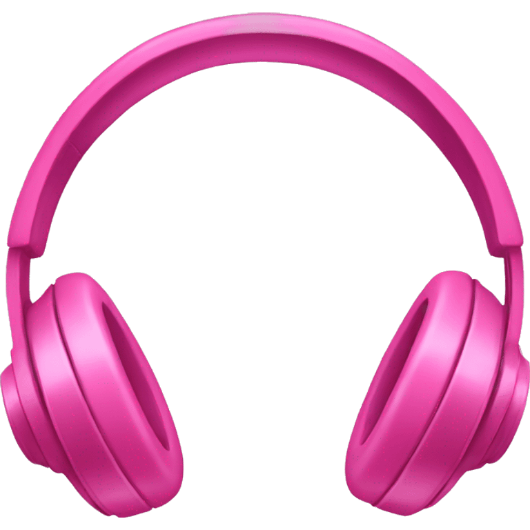 pink headphones with bows  emoji