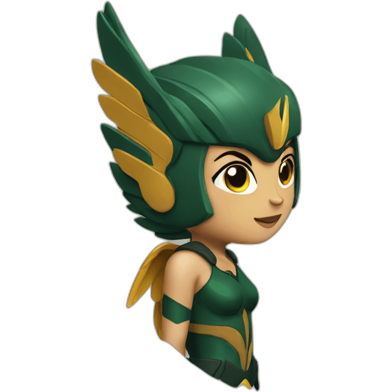 hawkgirl emoji