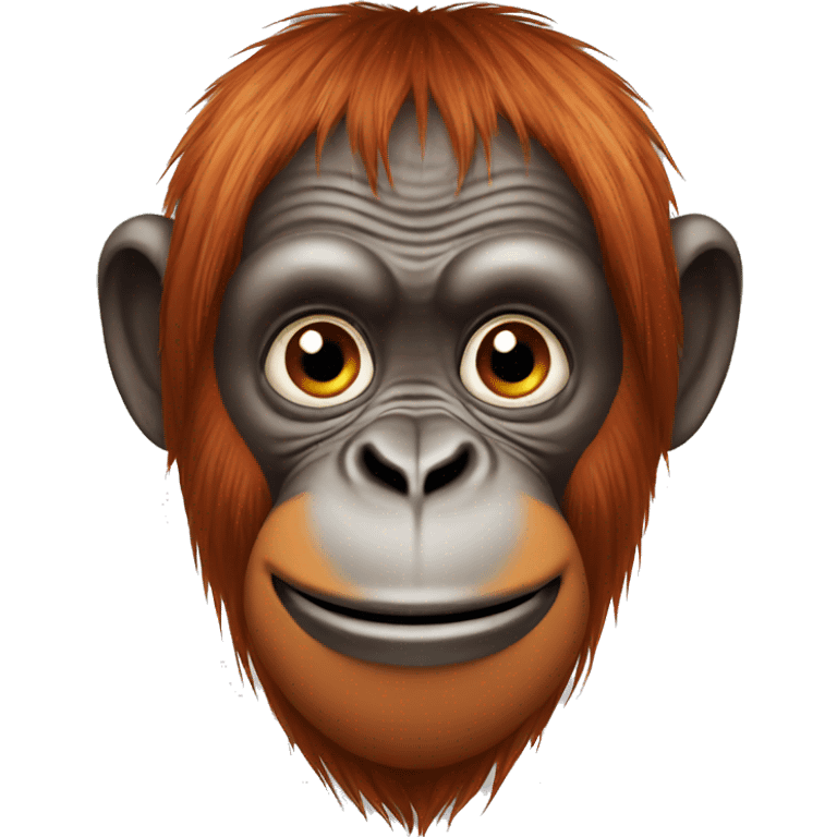 Orangutan Face emoji