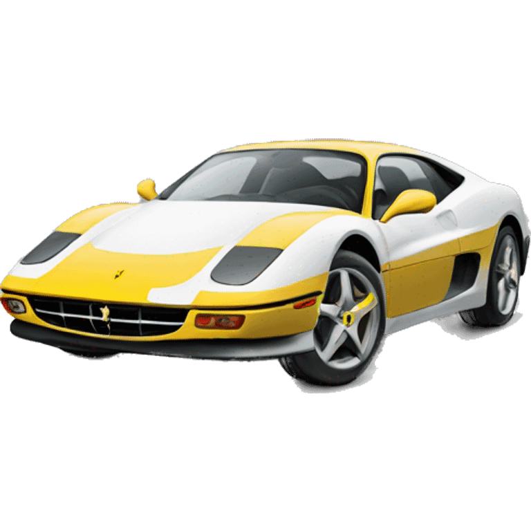 Ferrari car with a viking logo on it emoji