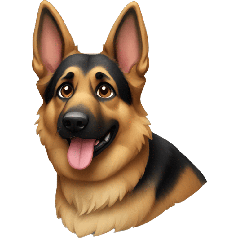 German shepherd dog  emoji