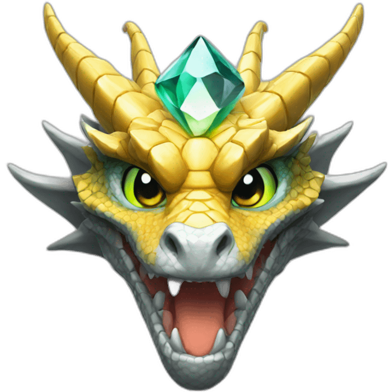 diamond dragon  emoji