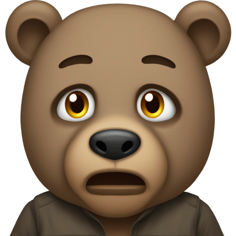 Kanye west bear emoji