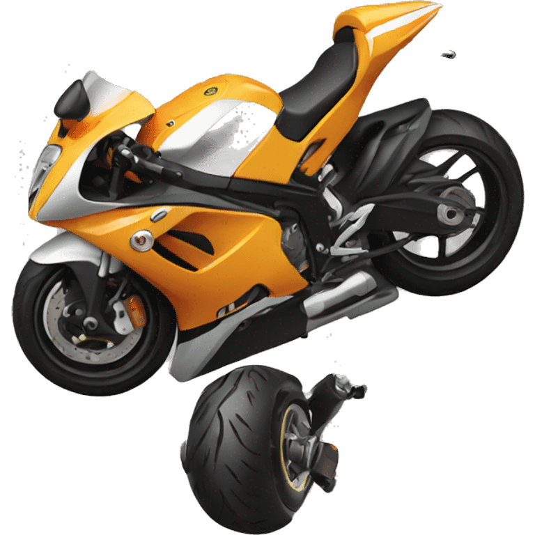 sports motorcycle  emoji