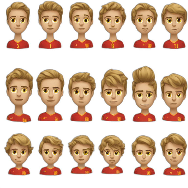 Team football Belgium emoji