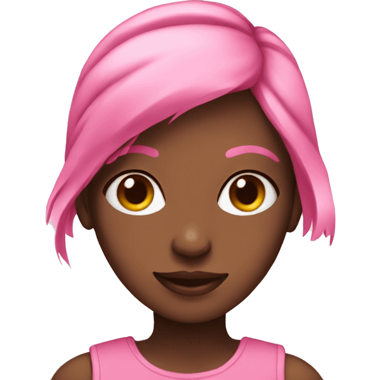 pink girl emoji