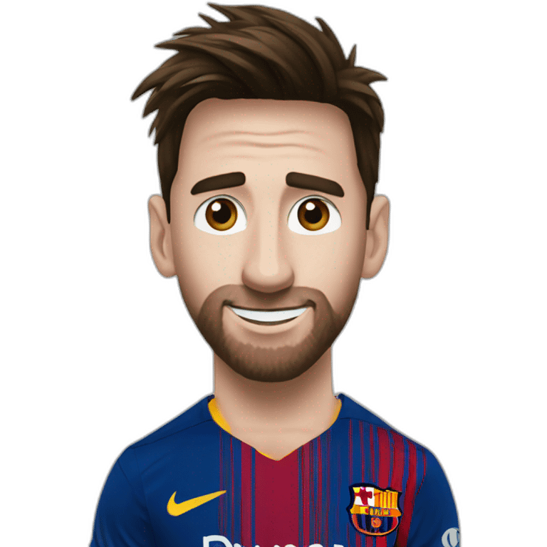 messi qui met un but emoji