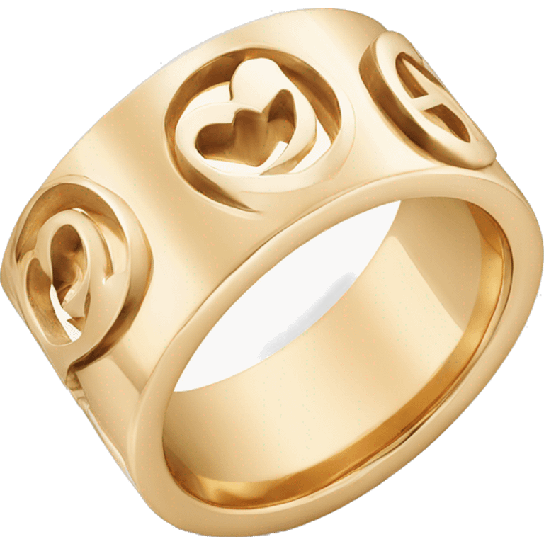 cartier love ring emoji