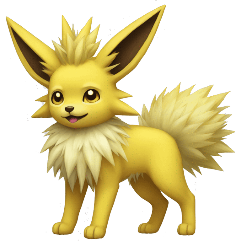 Jolteon full body emoji