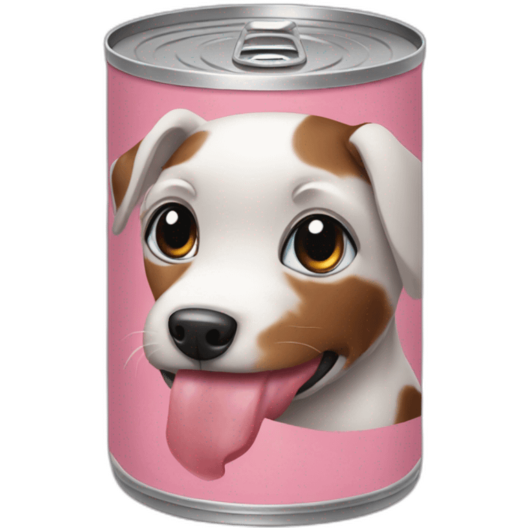 Can of puppy meat emoji