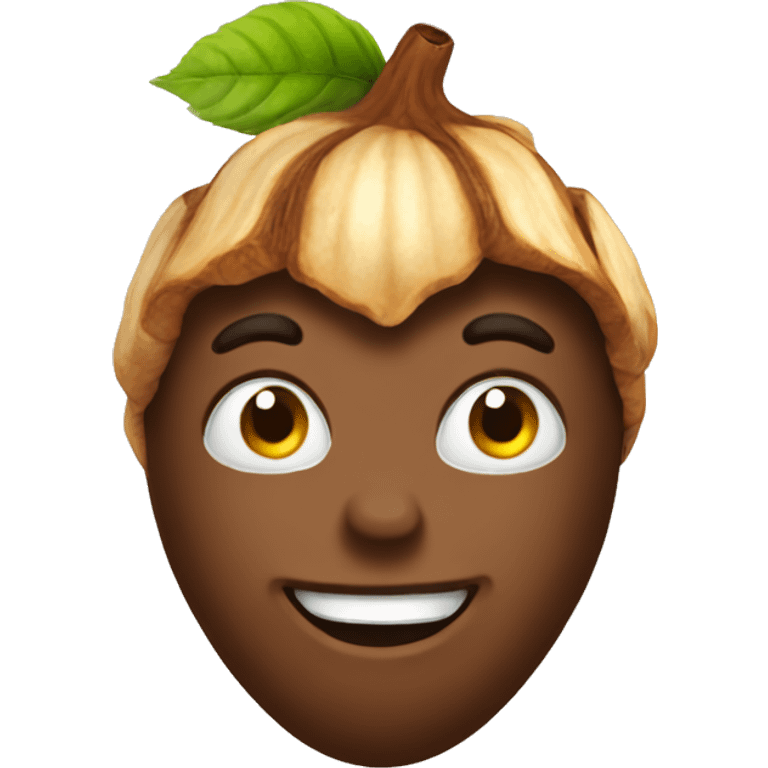 Hazelnut emoji