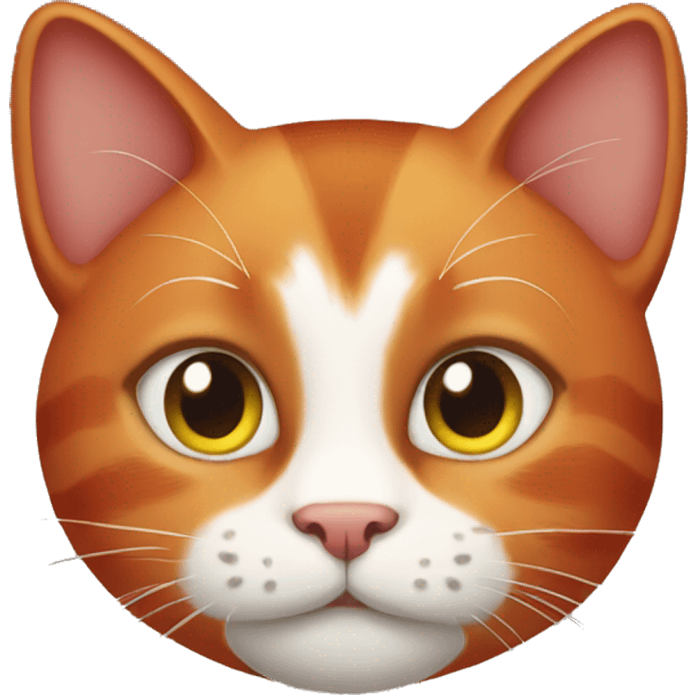 red cat emoji