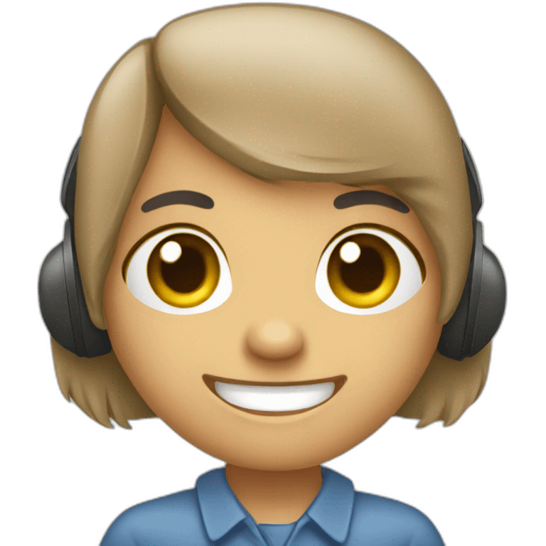 call center emoji