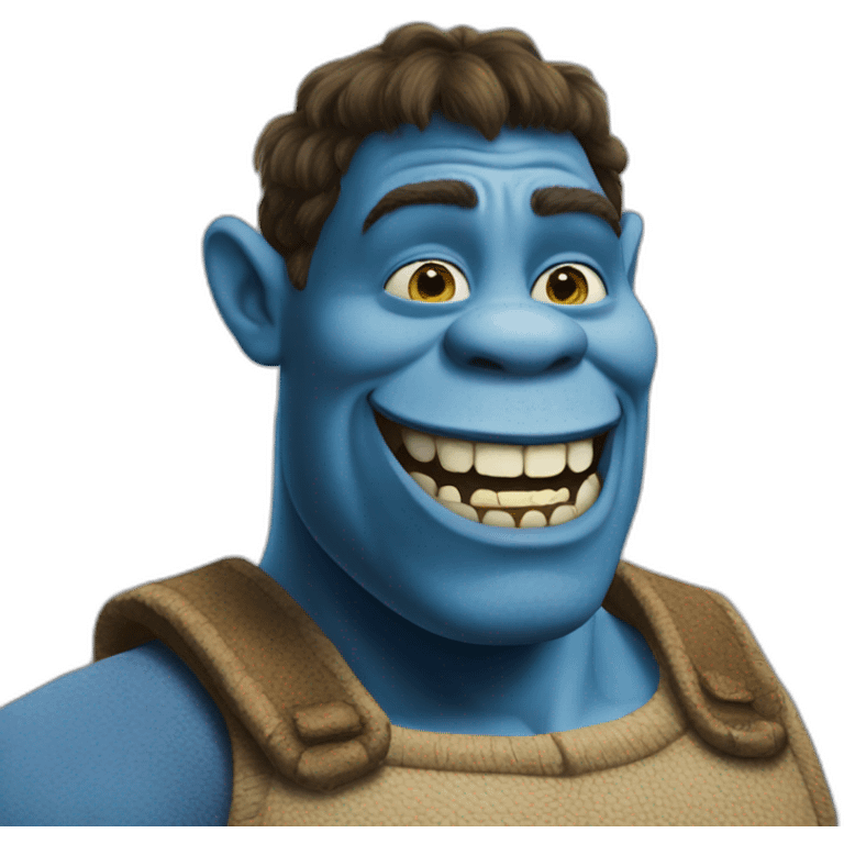 blue-shrek emoji