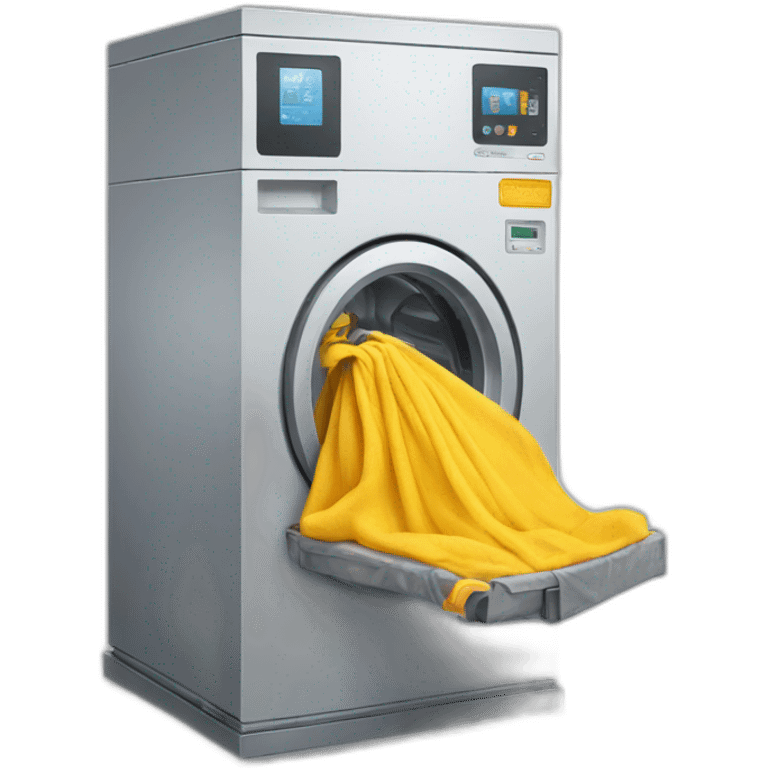 Laundry lifting machine emoji