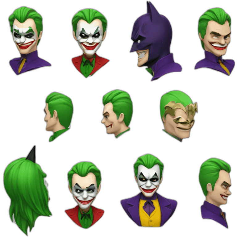 Joker contre batman  emoji