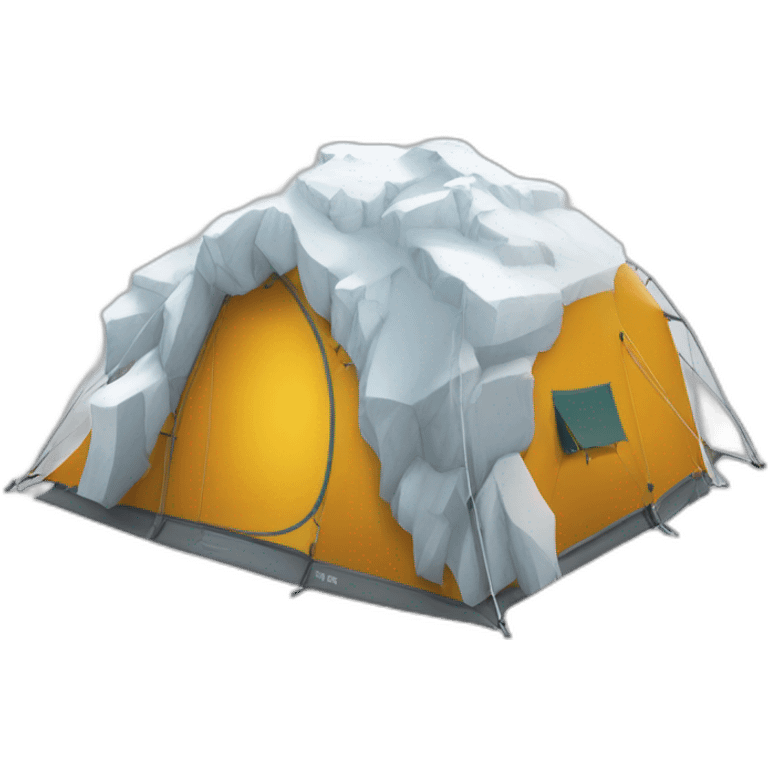 Inoxtag en haut de l’Everest emoji