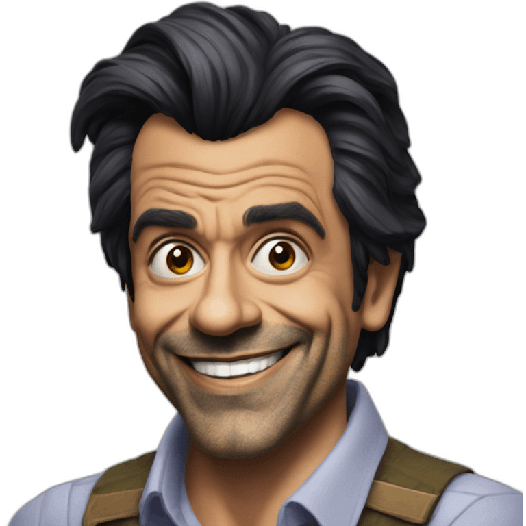 Eugenio Derbez clown gren air emoji