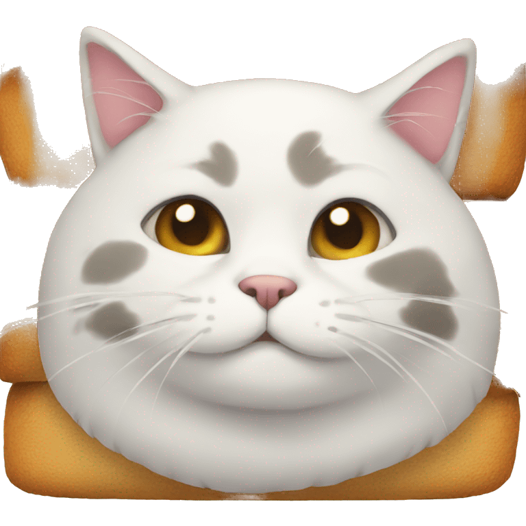 Cat loafing emoji