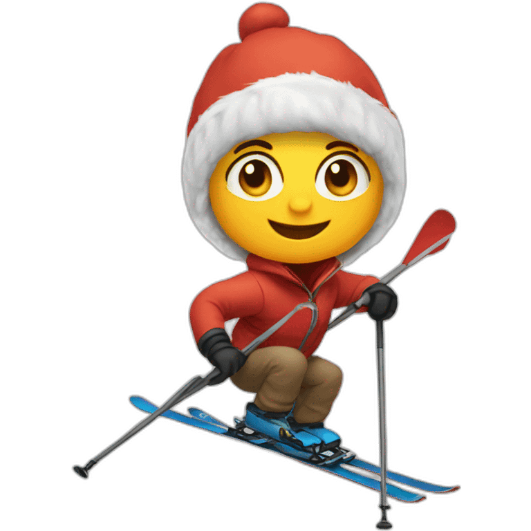 puttin sur des skis emoji