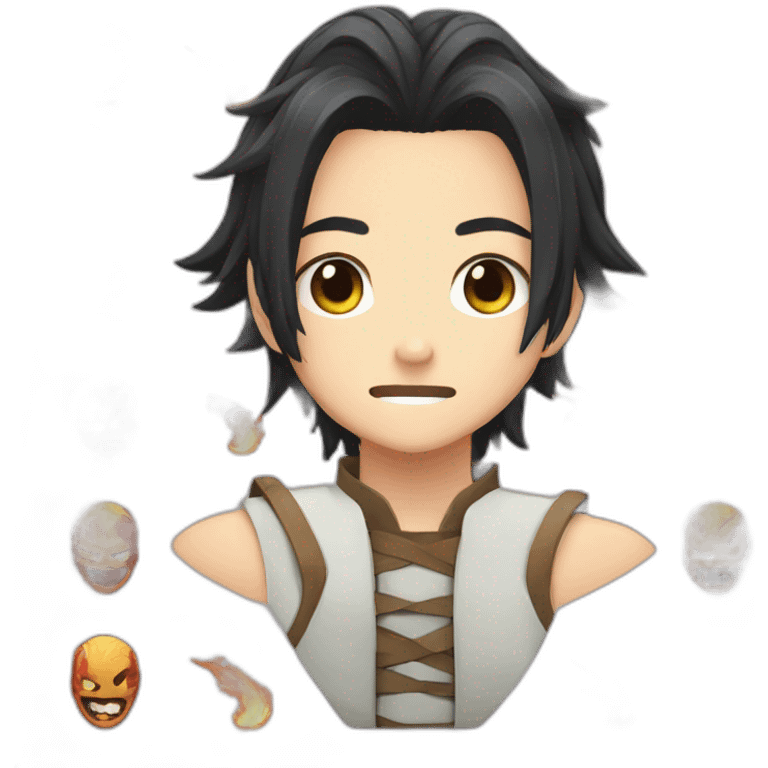 Demon slayer anime emoji