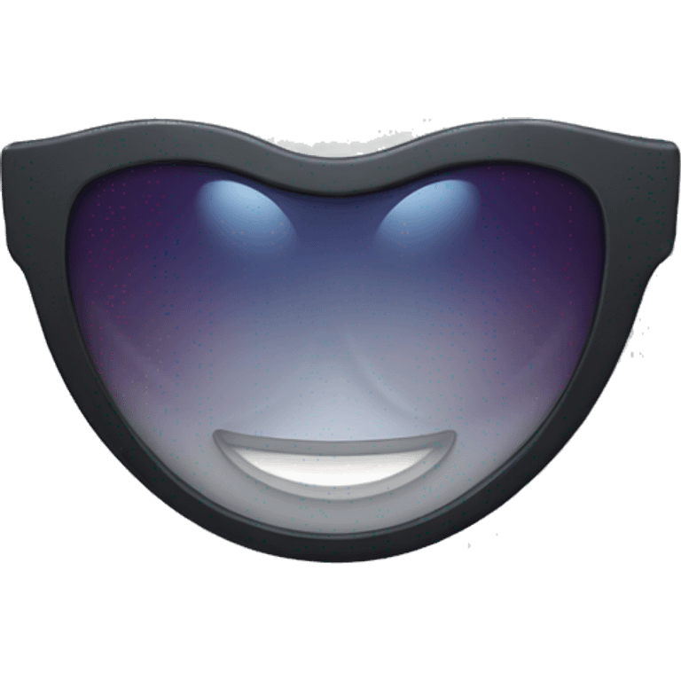 Lunette enflammée  emoji