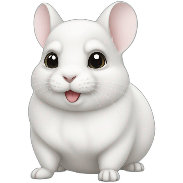 white chinchilla emoji