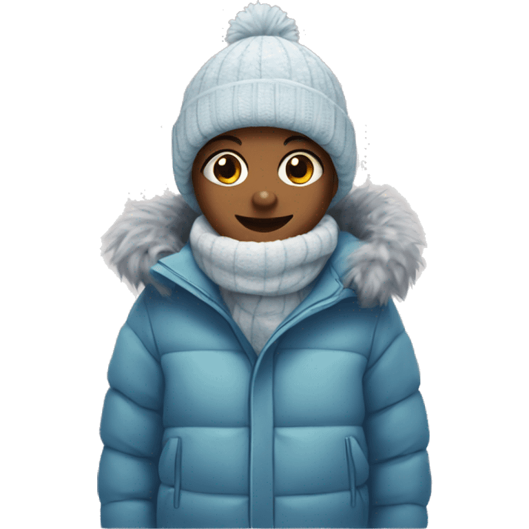 Cute winter vibe emoji