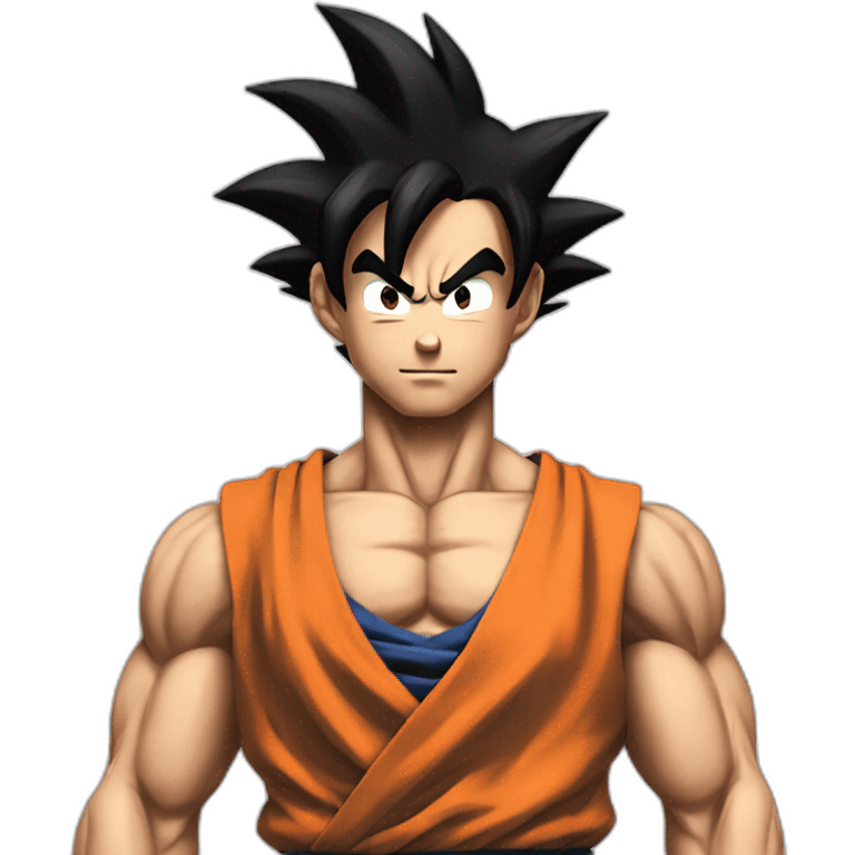 does goku clean nuts? emoji