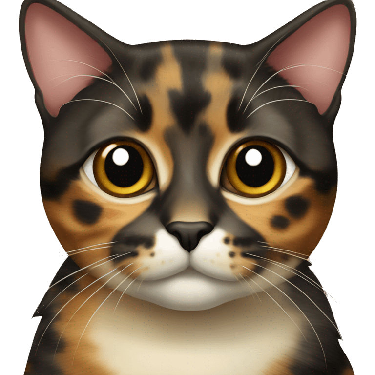 Tortoiseshell cat emoji