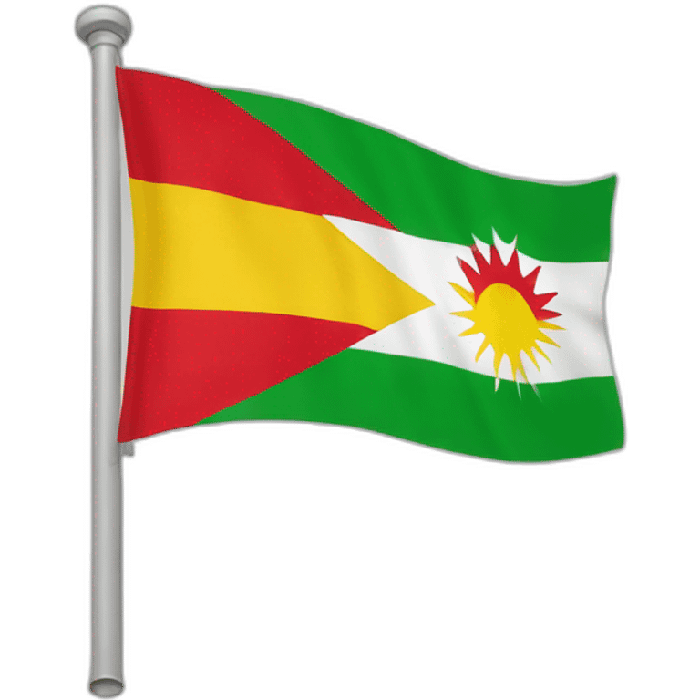 drapeau Kurdistan emoji