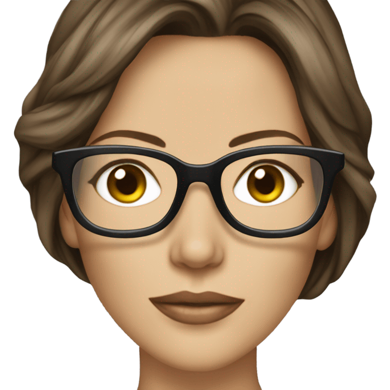 Kate Beckinsale with glasses  emoji