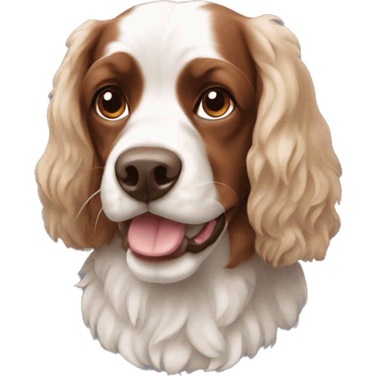 french britanny spaniel dog emoji