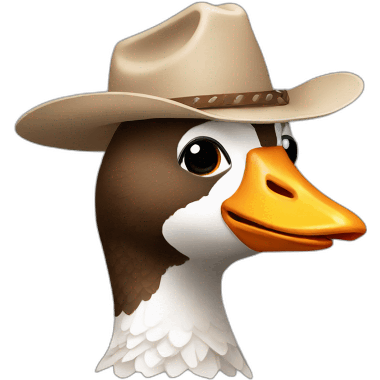 goose cowboy emoji