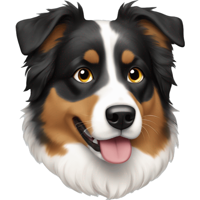 Tri color Australian shepherd  emoji