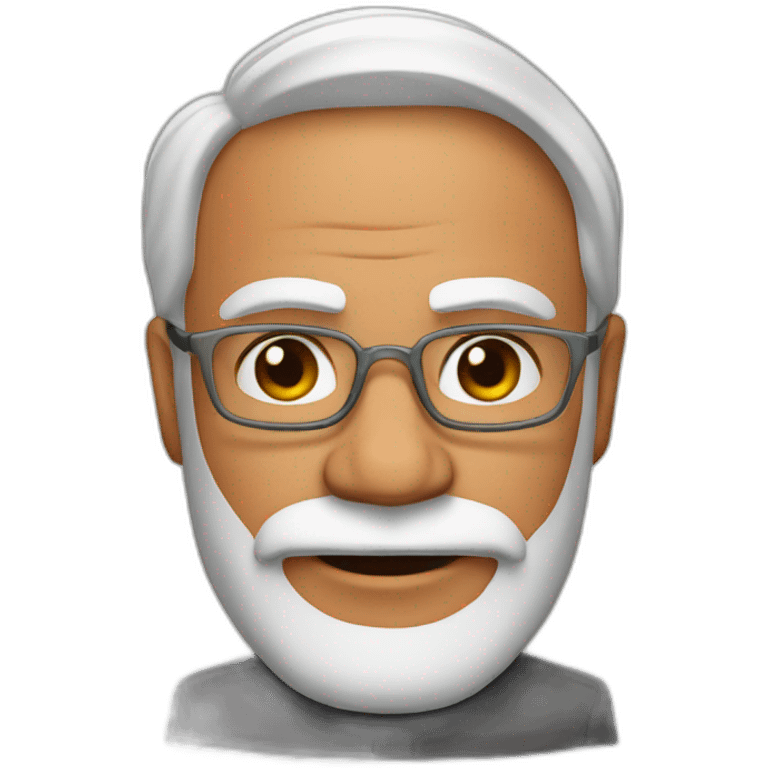 Modi say hello  emoji