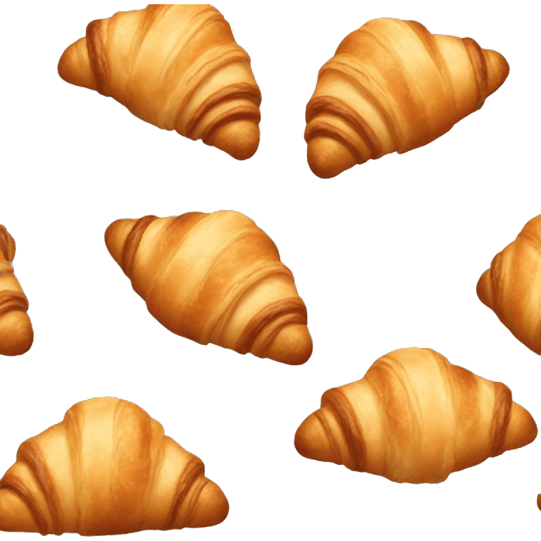 French Canadian croissant  emoji