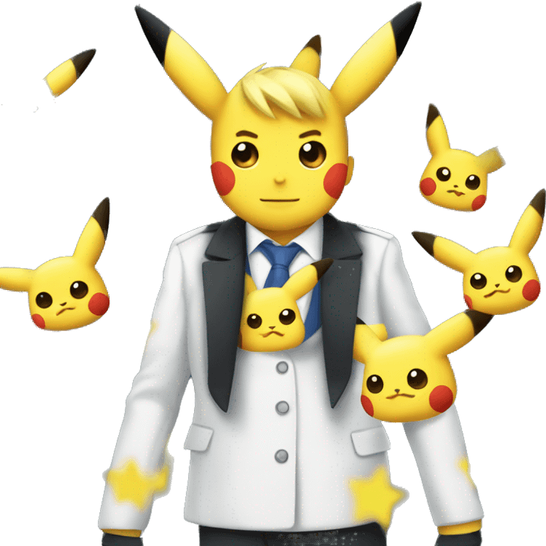 Pikachu Emanuel Macron emoji