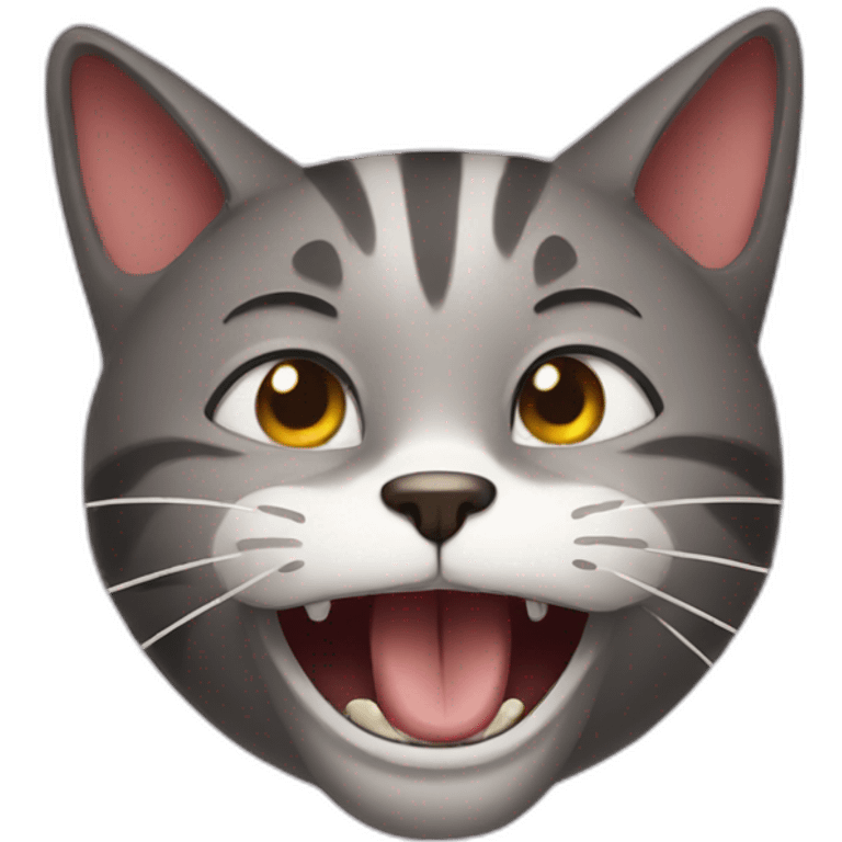 laugh cat emoji