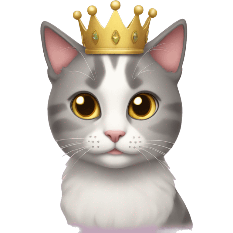 Princess cat emoji