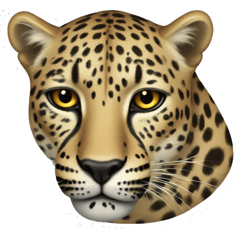 Leopard nebulous  emoji