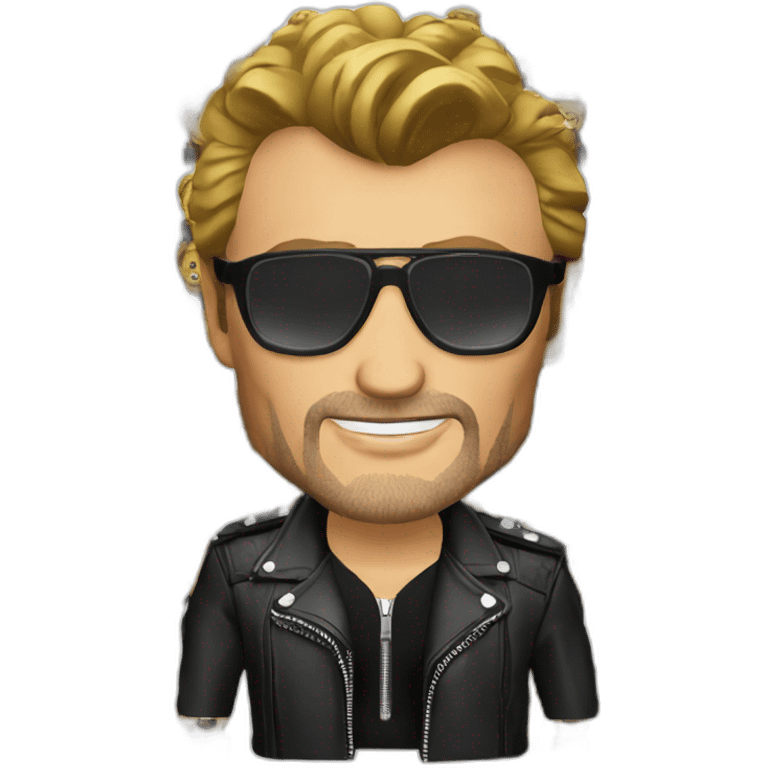 Johnny Hallyday  emoji