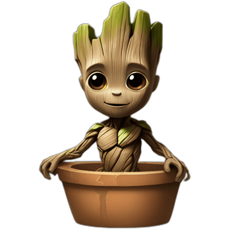 Baby groot emoji