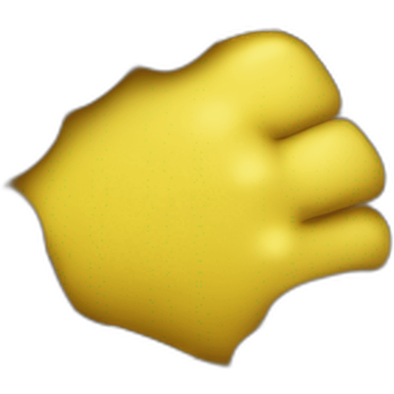 two yellow hands cracking knuckles emoji