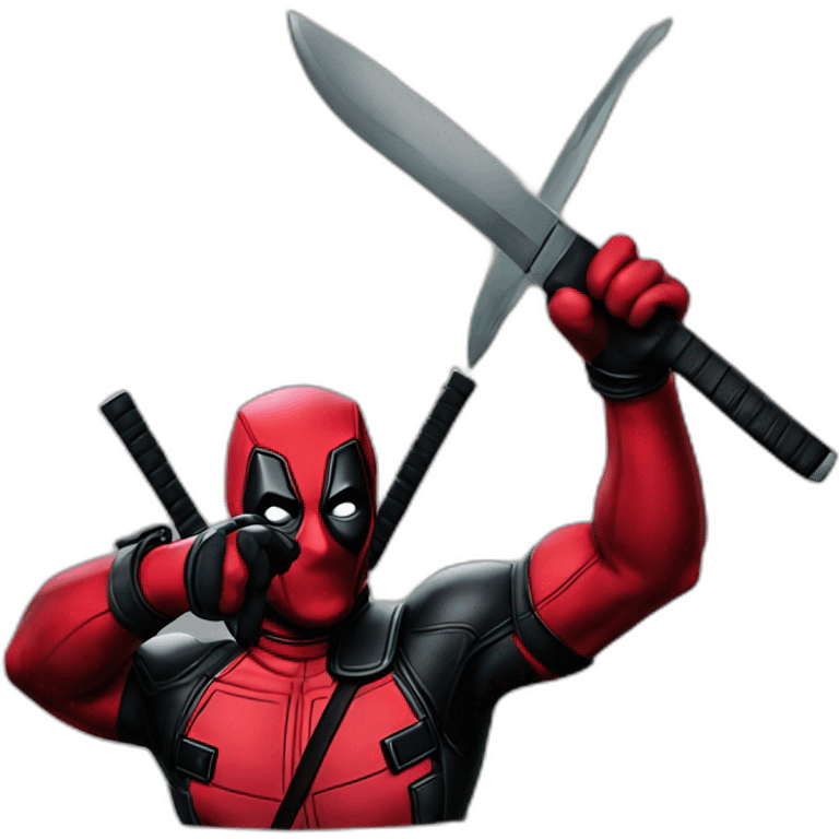 DEADPOOL EMOTE emoji